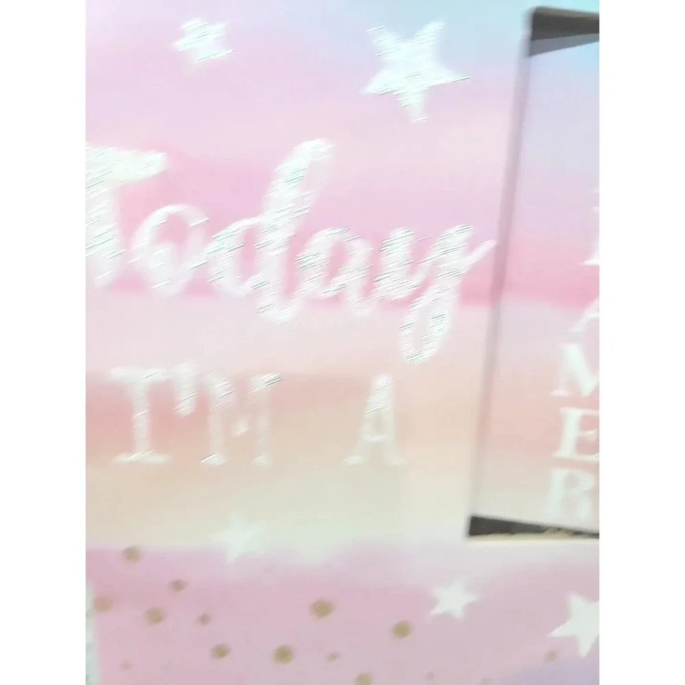 Today I Am‎ A Rainbow/Dreamer Girls Wooden Hanging Sign 10